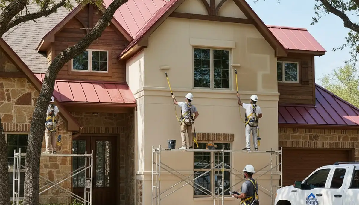 Professional painters in Arlington, TX providing interior and exterior painting services