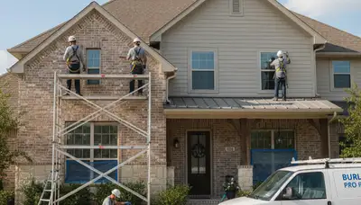 Painting contractor in Arlington, TX providing professional interior and exterior painting services