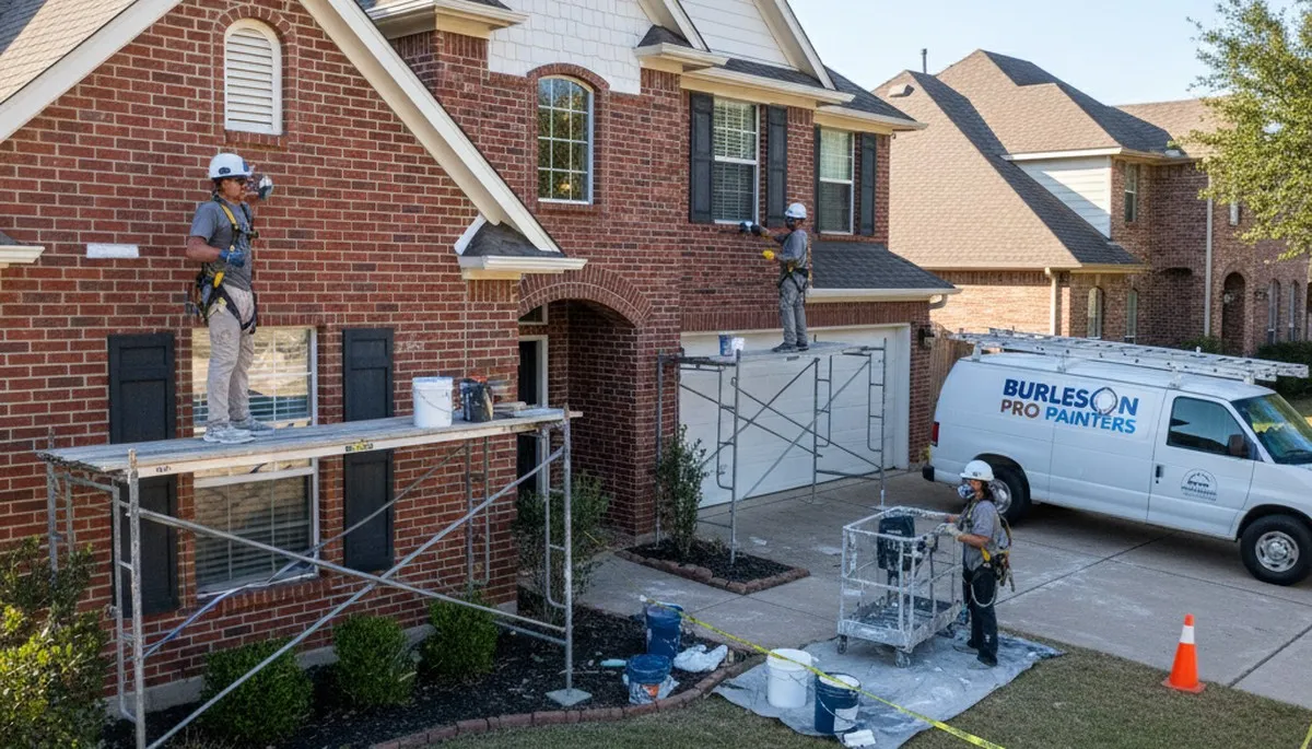 Professional painters serving Arlington, TX for interior and exterior painting projects