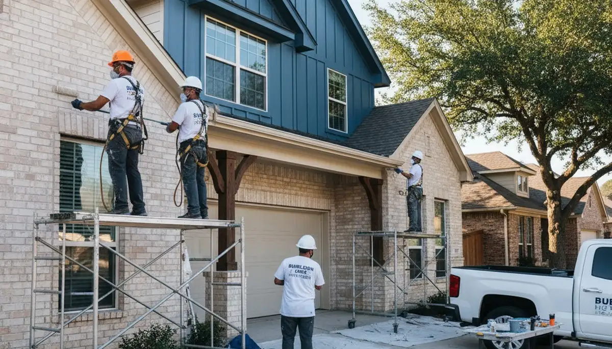 Painting contractor serving Arlington, TX with professional interior and exterior painting services