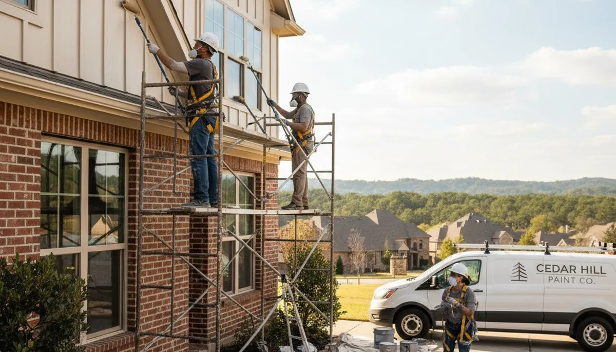 Painting contractor serving Arlington, TX for interior and exterior house painting services