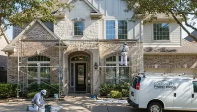 Professional painters serving Arlington, TX for interior and exterior home painting services