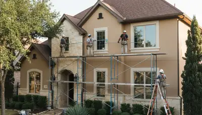 Professional painters in Arlington, TX providing interior and exterior painting services