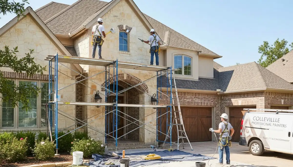 Professional Arlington, TX painting contractor for residential and commercial interior and exterior painting services