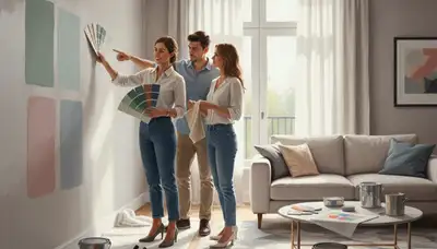 Arlington, TX color consultation for painting projects with expert paint palette selection