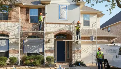 Painting company in Arlington, TX providing professional interior and exterior painting services