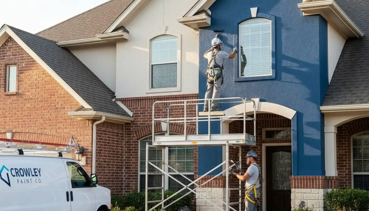 Professional painting crew serving Arlington, TX for residential and commercial painting services