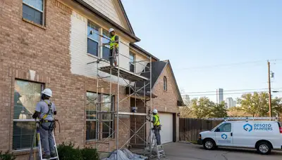 Professional painters serving Arlington, TX with interior and exterior painting services