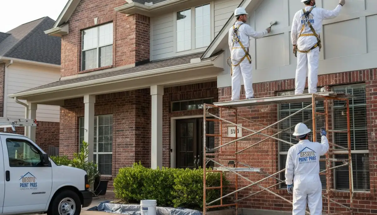 Professional painters serving Arlington, TX for interior and exterior home painting services