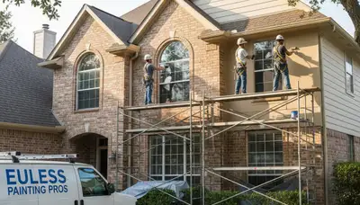 Arlington, TX painting contractor providing professional interior and exterior house painting services