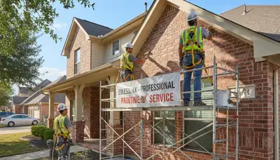 Painting contractors in Arlington, TX providing professional interior and exterior painting services