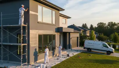 Exterior house painting in Arlington, TX by Arlington Paint Pros for durable curb appeal