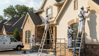 Arlington, TX painting company providing professional interior and exterior painting services