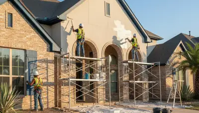 Painting company in Arlington, TX providing professional interior and exterior house painting services