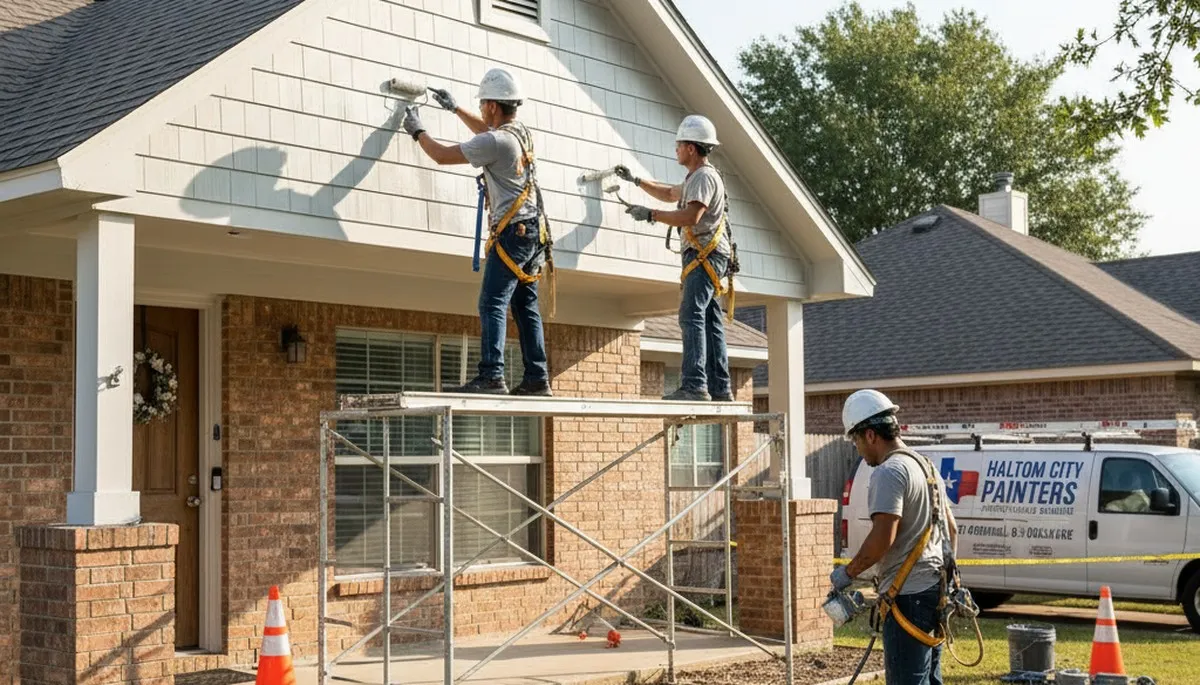 Professional painters in Arlington, TX providing interior and exterior painting services