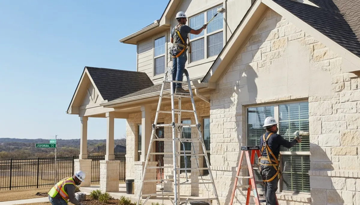 Professional painters in Arlington, TX providing residential and commercial painting services