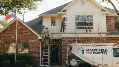 Professional painters serving Arlington, TX with interior and exterior painting services