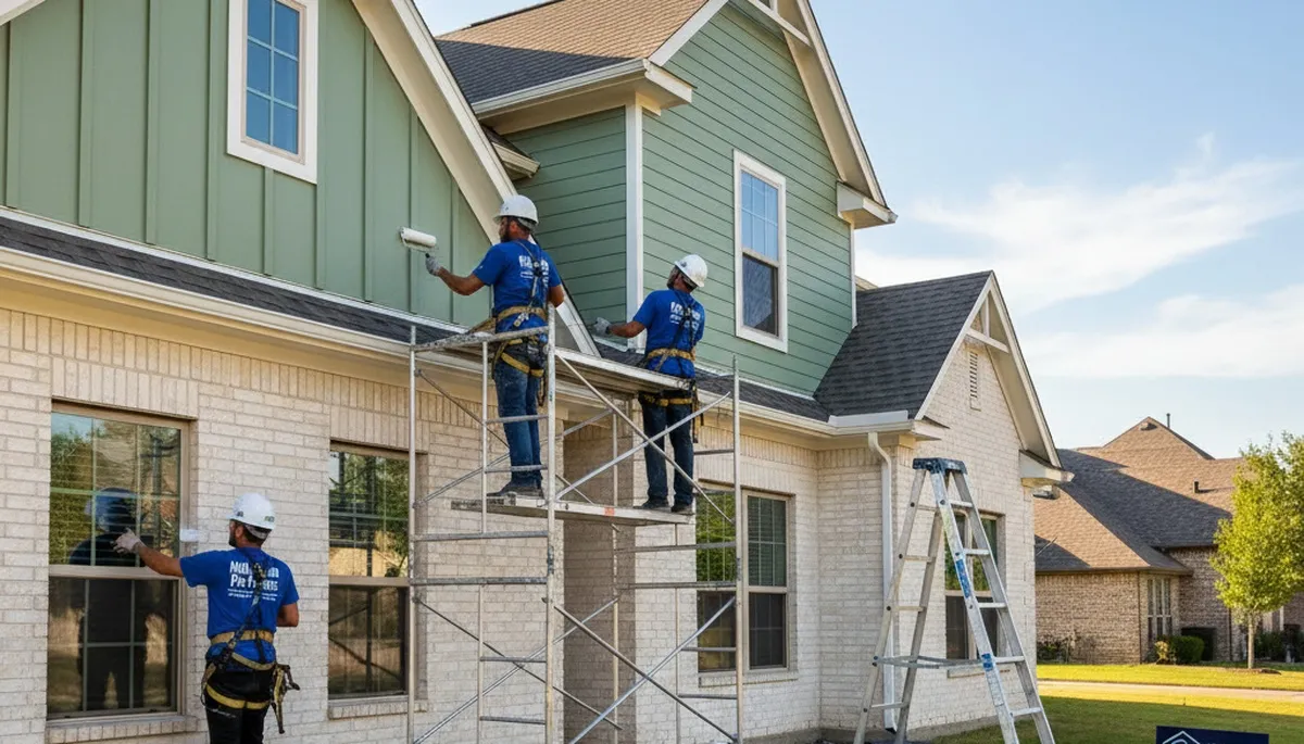 Painters in Arlington, TX providing professional interior and exterior painting services