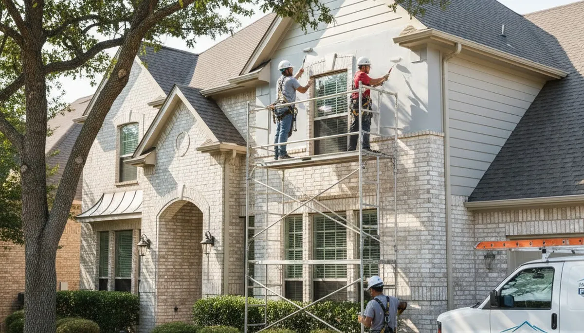 Arlington, TX painting company delivering professional interior and exterior painting services