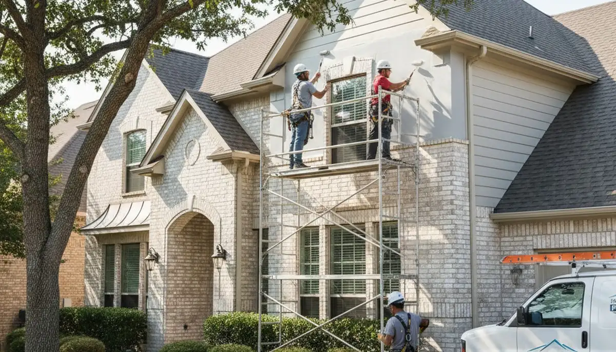 Arlington, TX painting company delivering professional interior and exterior painting services