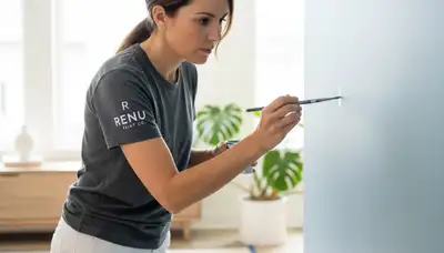 Paint touch-up service in Arlington, TX for faded, chipped, and scuffed interior walls