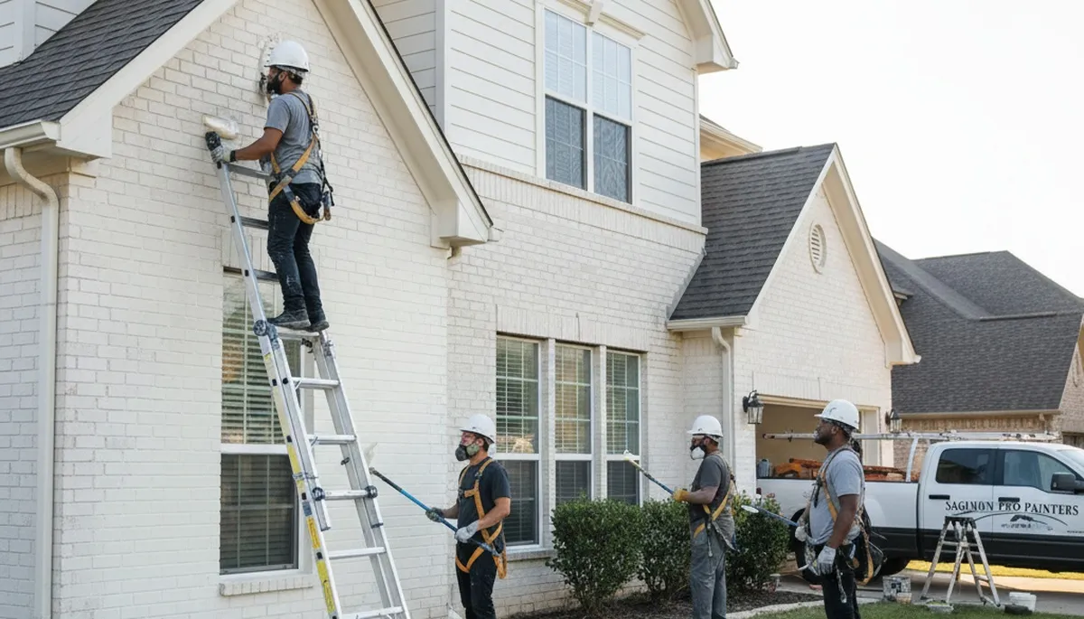 Arlington, TX painting contractors offering professional interior and exterior house painting services