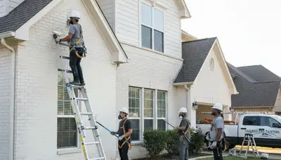 Arlington, TX painting contractors offering professional interior and exterior house painting services