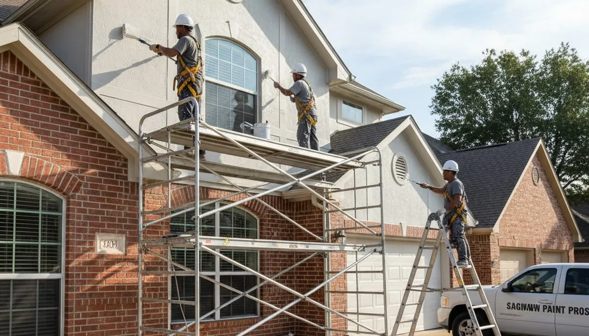 Painting company serving Arlington, TX with professional interior and exterior painting services