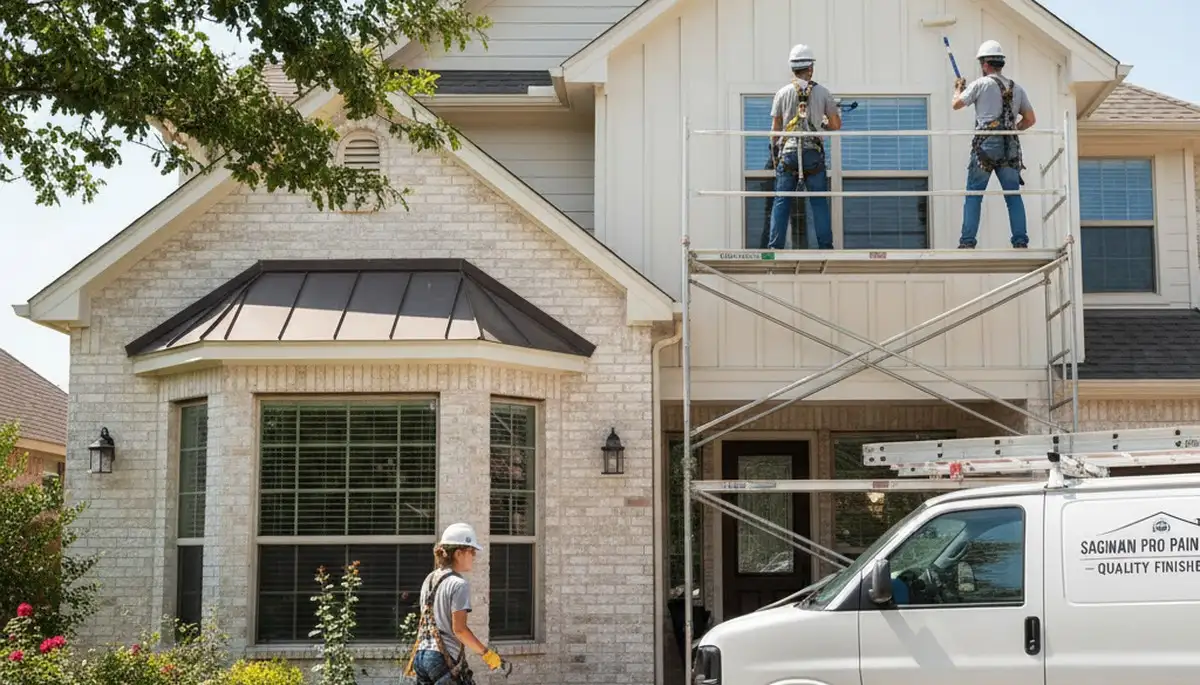 Painting company in Arlington, TX providing professional interior and exterior house painting services